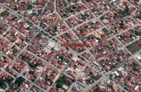 O crime aconteceu no bairro Braz Filizola, em Sete Lagoas./ Foto: Google Maps/Reprodução
