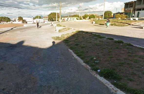Local que teria acontecido o crime, segundo a PM./ Foto: Reprodução/Google Street View