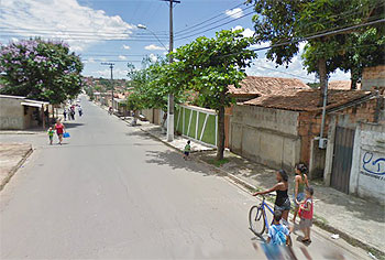  Rua Belmiro de Abreu, próximo ao local da ocorrência - Imagem Google Street View