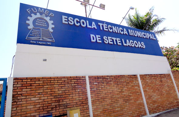 Escola Técnica Municipal de Sete Lagoas (ETMSL) / Foto: Tatiane Guimarães