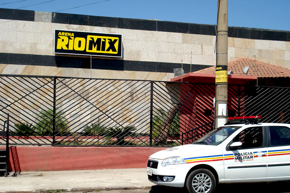A Arena Rio Mix foi uma das visitadas pela operação / Foto: Divulgação PM
