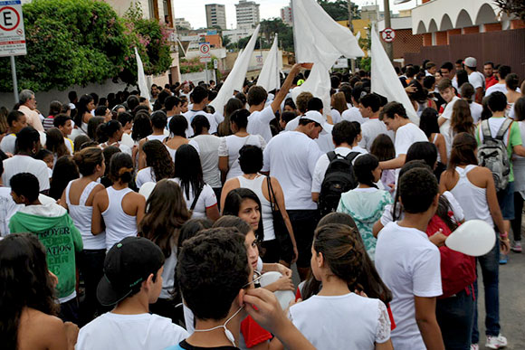 Manifestantes devem vestir branco, concentração é a partir das 11hs / Foto: Arquivo setelagoas.com.br