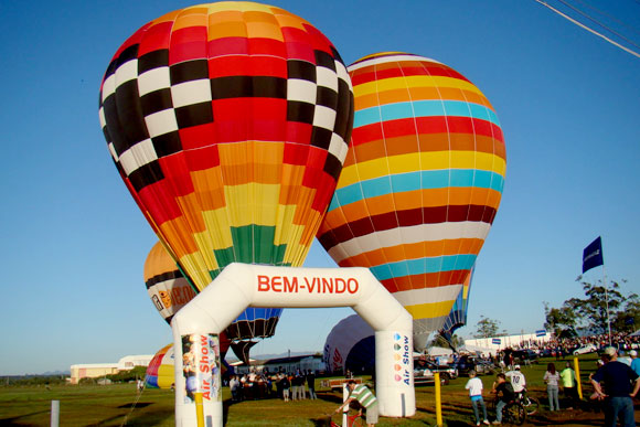 Festival de balonismo que acontece todos os anos em Torres, RS / Foto: Divulgação 