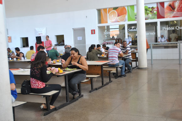 Restaurantes Populares estarão fechados nos feriados / Foto: Juliana Nunes