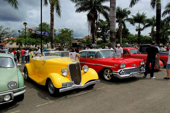 Exposição de carros antigos / Foto: Divulgação