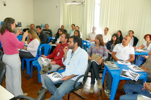 Servidores em workshop realizado no SAAE / Foto: Divulgação