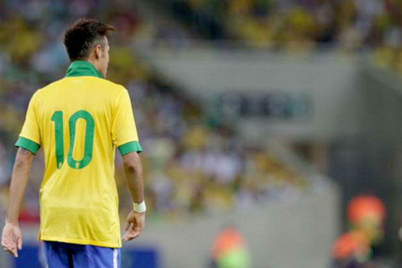 Neymar vestirá a 10 do Brasil na Copa / Foto: Divulgação