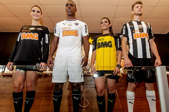 novos uniformes do Galo para a temporada 2014 / Foto: Divulgação