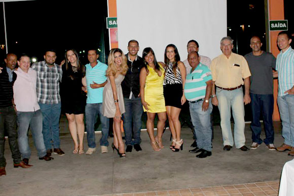 Equipe da Rádio Eldorado durante festa de lançamento do campeonato / Foto: Divulgação