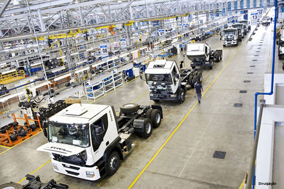 Fábrica de caminhões da Iveco / Foto: Divulgação
