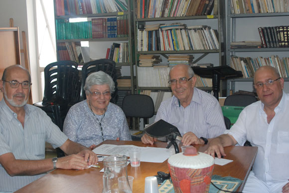 Marcio Vicente, Jose Augusto e Mestre Carnot Guedes da Academia Cordisburguense de Letras / Foto: Dayane Kétila.
