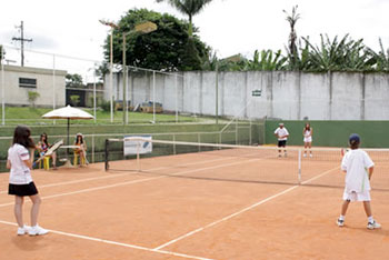 Quadra onde equipe treina no Náutico / Foto: Divulgação