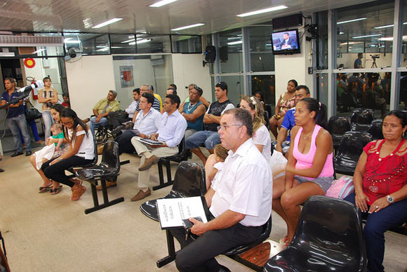 Representantes do executivo não compareceram / Foto: Divulgação
