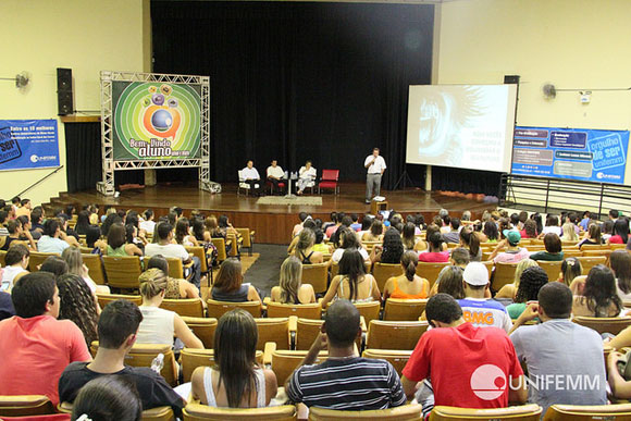 Evento de boas vindas aos calouros / Foto: Divulgação