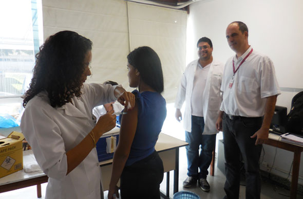 Vacinação contra a Hepatite B / Foto: Divulgação 