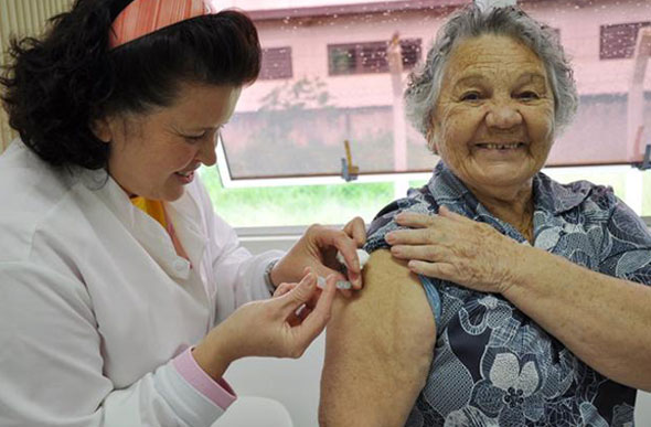 Campanha da vacinação contra a gripe H1N1 / Foto: Divulgação 