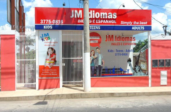 A sede da JM Idiomas fica no Bairro Boa Vista/ Foto: divulgação