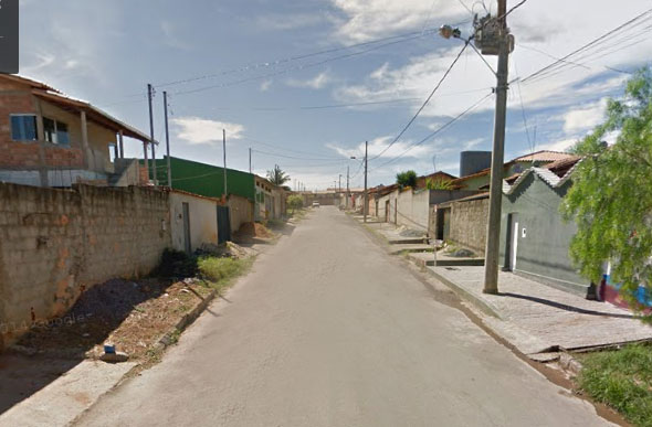 Rua Jackson de Castro Bahia, Bairro CDI II, local onde as adolescentes foram assaltadas/Foto: google/maps