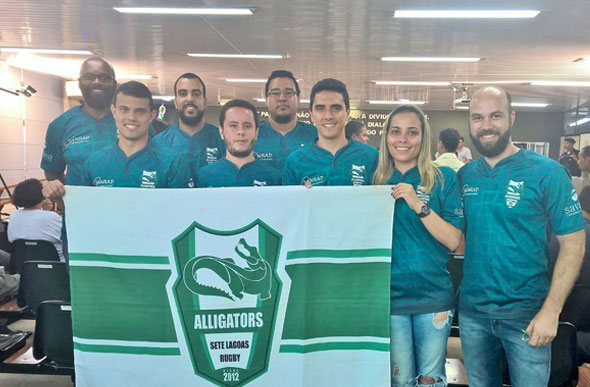 Clube Alligators Sete Lagoas Rugby Team / Foto: Divulgação 