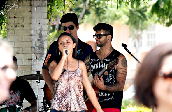 Música ao vivo animou os participantes do Park Day / Foto: Junio Souza