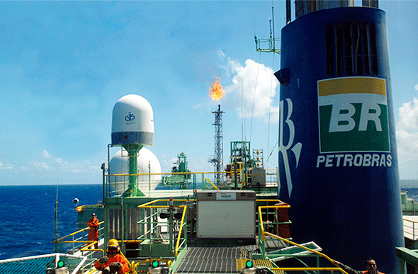 Crise atual imagem da Petrobras corrompida / Foto: rgllery.blogspot.com