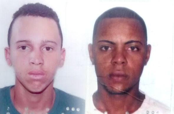 Maikon (Todinho) e Alexandre (Leleu) foram atingidos por vários tiros / Fotos e montagem: SeteLagoas.com.br