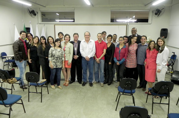 Diretora, coordenadores e colaboradores das Faculdades Santo Agostinho de Sete Lagoas / Foto: Ascom Faculdade