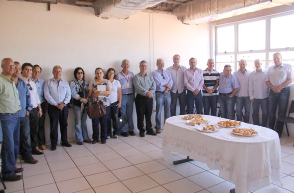 Representantes do estado e município que visitaram o Hospital Regional / Foto: Luiz Cláudio Alvarenga
