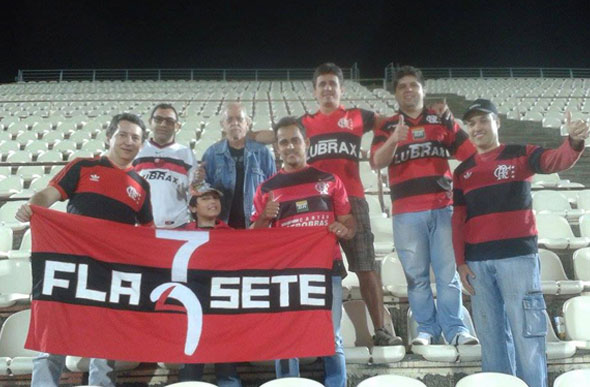 Torcida do Flamengo na Arena do Jacaré / Foto: Suzander Cabral