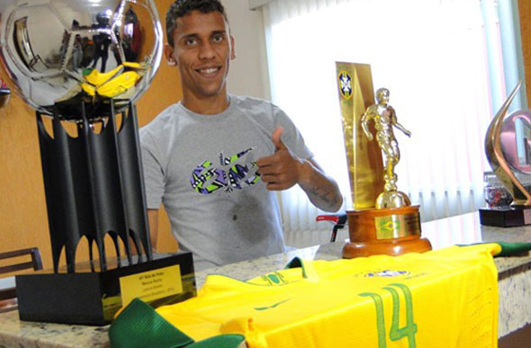 O setelagoano Marcos Rocha, jogador do Atlético Mineiro / Foto: Fernando Martins