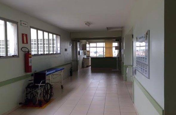 10º andar do hospital é desativo para cortar gastos/ Foto: divulgação INSG