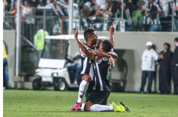 Douglas Santos-fez o primeiro gol do Galo no confronto dramático contra o Internacional/Foto: Divulgação