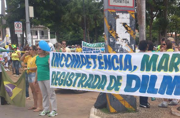 Protestos em Sete Lagoas superam expectativas/Foto: Wagner Oliveira