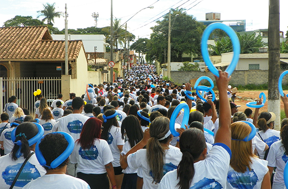Caminhada Salve a água reuniu mais de 1.500 pessoas / Foto: Divulgação
