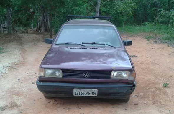 Carro Volkswagen Parati foi roubado na noite se segunda-feira (16) / Foto: Divulgação