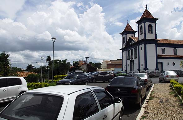 Estacionamento da Paroquia de Santo Antônio será fechado durante o dia / Foto: Divulgação