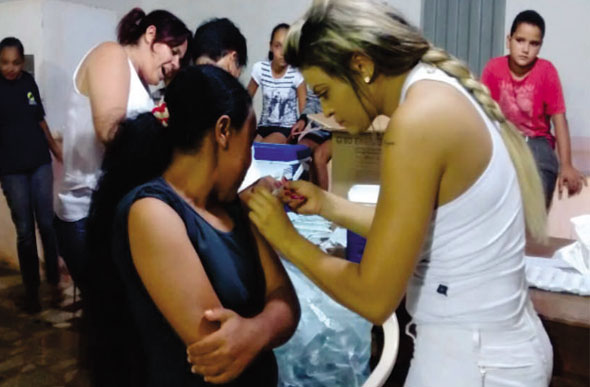 Imunização da Secretaria de Saúde / Foto: Divulgação