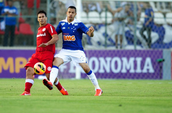 Último jogo do Cruzeiro em Sete Lagoas foi um empate em 2 x 2 com o Internacional / Foto: O Tempo
