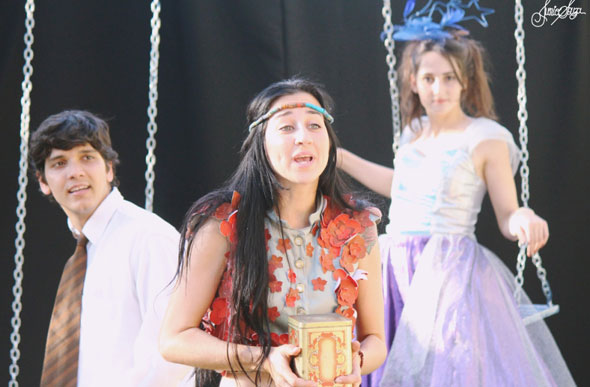Preqaria Cia de Teatro apresenta “A Princesa Gaia" neste sábado/ Foto: Junio Souza