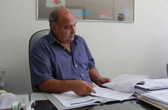 Secretário municipal da Fazenda, Mário Sérgio/ Foto: Alan Junio