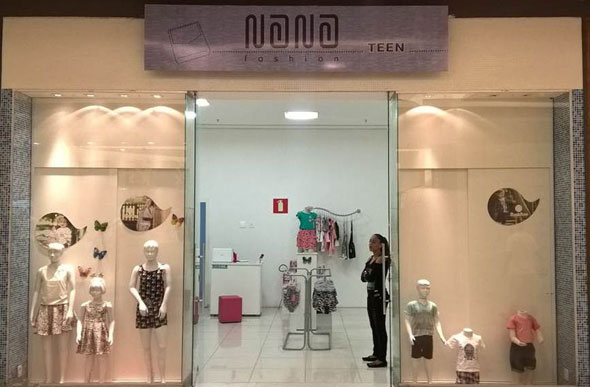 Loja Nana Teen/ Foto: divulgação shopping