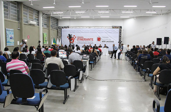 Reunião Itinerante teve grande público na Faculdade Ciências da Vida/ Foto: divulgação Câmara