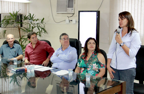 A nova secretária Joelma Natália Peixoto, vai substituir Arnaldo Nogueira/Foto: Ascom Prefeitura
