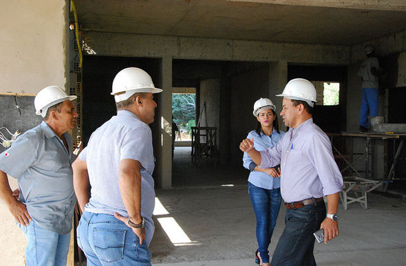 Comissão de Obras da Câmara visita construção do novo prédio do legislativo/ Foto: divulgação Câmara
