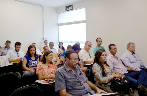 Consorciados e convidados participantes na Assembleia Extraordinária / Foto: Tatiane Guimarães
