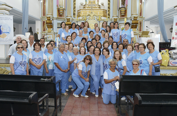Associação de Voluntárias do HNSG completa 30 anos e comemora com missa na Catedral de Santo Antônio/ Foto: ascom HNSG
