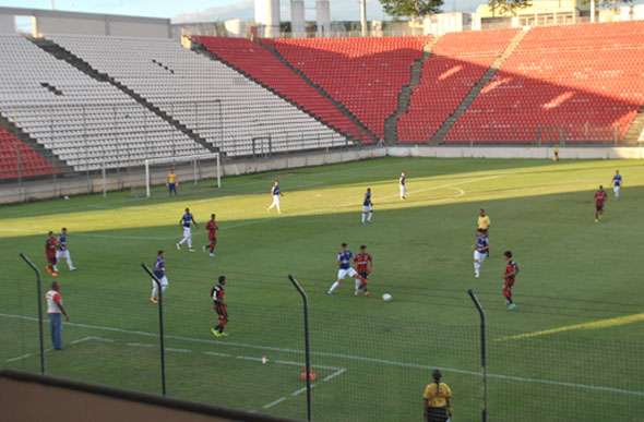 Time celeste ganhou do Vitória-BA por 2 a 0 na Arena do Jacaré / Foto: Naiara Barbosa 
