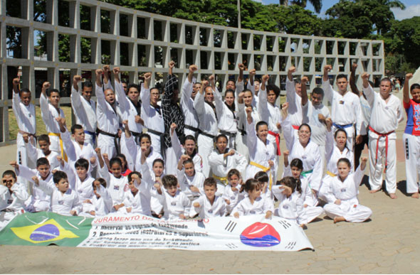 O Primeiro Encontro de Taekwondo foi considerado para os Mestres um sucesso / Foto: Divulgação 