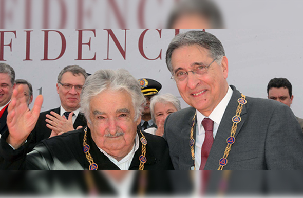 Cerca de três mil pessoas participaram da solenidade, que homenageou o ex-presidente do Uruguai José Mujica e outras 147 personalidades e entidades/ Foto: Marcelo Sant´Anna/Imprensa MG 