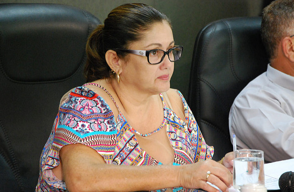 Vereadora Marli de Luquinha está em seu primeiro mandato/ Foto: ascom Câmara